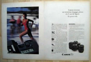 Publicité Papier - Appareil Photo Canon T80 De 1985 - Photo 1 sur 1