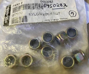 Polaris Exhaust Lock Nut x9 Outlaw Sportsman Phoenix Predator Scrambler 0450282 - Picture 1 of 1