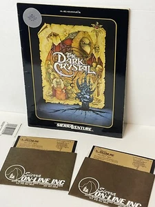 Vintage Apple II RPG Software THE DARK CRYSTAL Sierra On-Line SierraVenture - Picture 1 of 8