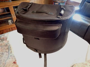 Large Saddlemen BR4100 Dresser Back Seat Rigid Bag Luggage Harley Touring Models - Picture 1 of 18