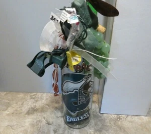PHILADELPHIA EAGLES HAND CRAFTED CHRISTMAS LIGHT IN A BOTTLE (NEW IN BOX) - Imagen 1 de 5