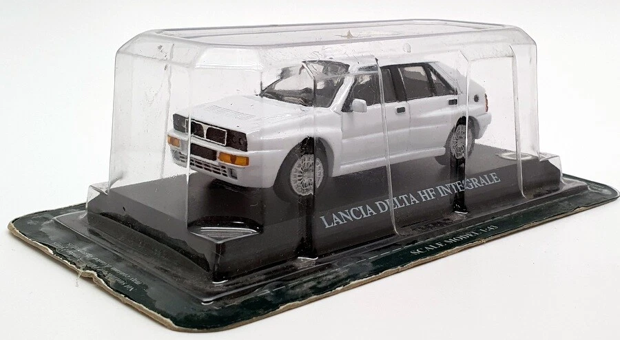 Coche modelo Altaya escala 1/43 AL1920G - Lancia Delta HF Integrale - blanco Foto 1 de 2