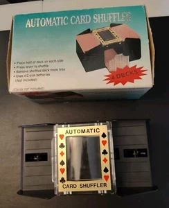 Automatic Cards Shuffler Sorter Casino Playing Poker Card Deck Game Machine Used - Picture 1 of 7