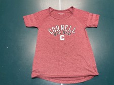 Cornell University NCAA Champion Big Red Women’s Short Sleeve Shirt Size Small