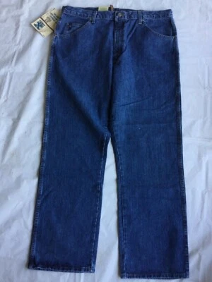 Pantalones de mezclilla Wrangler TWENTY X 20X estilo 23 calce relajado azul recto 40x30 40x32 nuevos con etiquetas Foto 1 de 4
