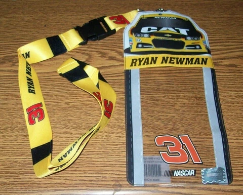 RYAN NEWMAN #31 CAT LANYARD KEYCHAIN & CREDENTIAL HOLDER BRAND NEW!!! Cover