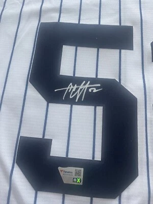 New York Yankees CC Sabathia signed Fanatics Nike Jersey with Fanatics Cert - Image 1 of 3