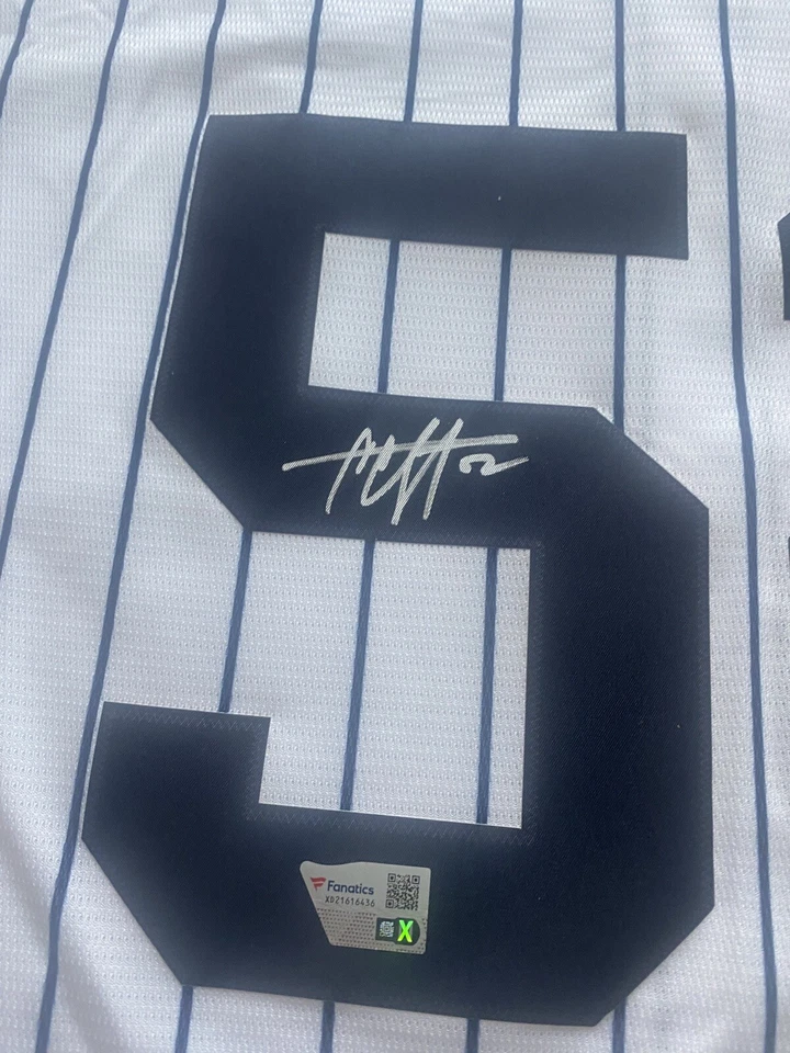 New York Yankees CC Sabathia signed Fanatics Nike Jersey with Fanatics Cert - Image 1 of 3