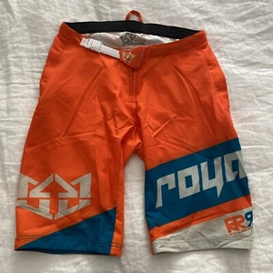Royal Racing Victory Orange Mountain Bike shorts Men’s Medium - Picture 1 of 8