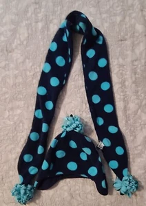NWOT GAPKIDS KIDS GIRL'S SCARF AND HAT SET BLUE SIZE S-M - Picture 1 of 7