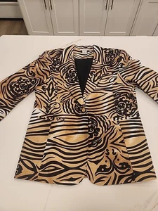 Jacket Blazer Animal Theme Paolo Santini - Picture 1 of 13