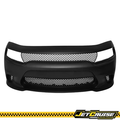 Fits 15-23 Dodge Charger 15 SRT Hellcat Style Front Bumper Cover Replacement Foto 1 de 4