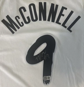 Maglia Nike TJ McConnell firmata autografata Indiana Pacers Beckett certificato di autenticità - Foto 1 di 4