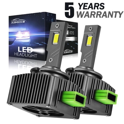 Bombilla de faro LED conversión de haz alto/bajo para Chevrolet Corvette 2014-2019 D3S Foto 1 de 4