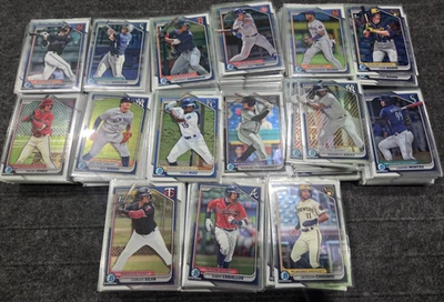 2024 Bowman Chrome Baseball BCP 1-150 Prospects, RC, 1st Bowmans Pick Your Card! - Image 1 of 4