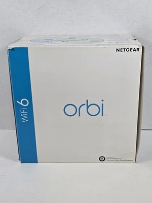 NETGEAR Orbi WiFi 6 RBK763S-100NAS 2400 Mbps 7 Port 1000 Mbps Wireless Router - Image 1 of 4