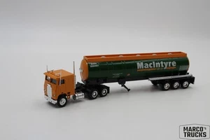 Herpa Freightliner COE Tanker Semi-Trailer "MacIntyre Fuels" Custom Build 1:87 / - Picture 1 of 1