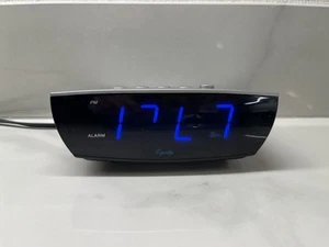 Equity by La Crosse LED Digital Desktop Alarm Clock 0.9" Blue Model 75903 - Picture 1 of 6