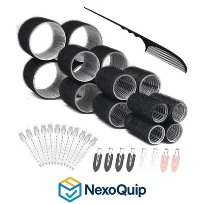 Lockenwickler Set 37 Stück Selbsthaftend 4 Größen Nagelneu Frisur - Bild 1 von 4