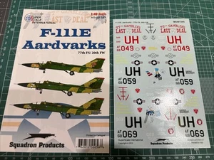 SuperScale 1/48 F-111E Aardvark 77th FS/20th FW Decal Sheet 481245 - Bild 1 von 3