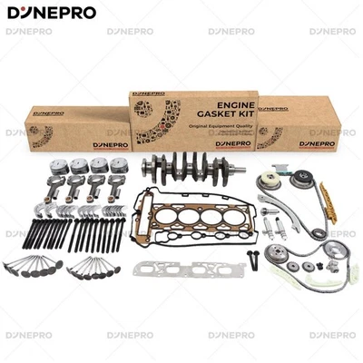 Kit completo de reconstrucción del motor varillas del cigüeñal sincronización para Chevrolet Malibu 2,4 L Foto 1 de 4