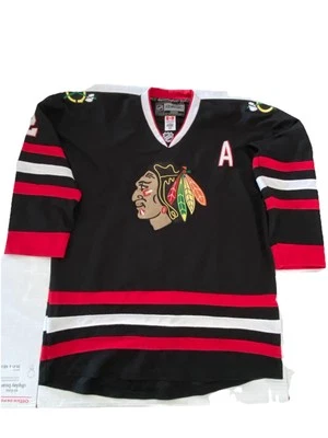 Подлинный свитер Reebok CCM Chicago Blackhawks Duncan Keith размер 52 2XL - Изображение 1 из 4