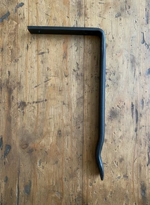 Primitive schwarze Eisen Laterne Wand Haken Halterung 8" x 4,5" - Bild 1 von 4