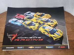 Corvette Racing Poster 18" x 24" Signed Taylor 2023 Battle Of The Bricks  - Picture 1 of 4