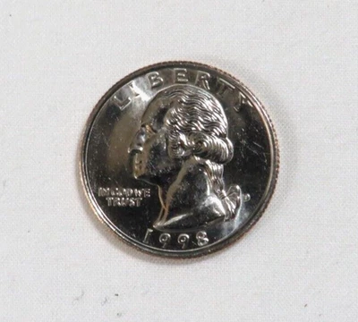 1998 D Uncirculated Washington Quarter - Image 1 of 4