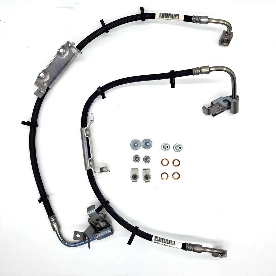 2011-2017 Jeep Wrangler Front Brake Hydraulic Hose kit NEW OEM MOPAR Left&Right - Image 1 of 1