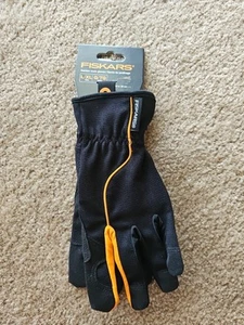 Fiskars Erwachsene Garten Arbeitshandschuhe schwarz Größe Large / XLarge NEU - Bild 1 von 3