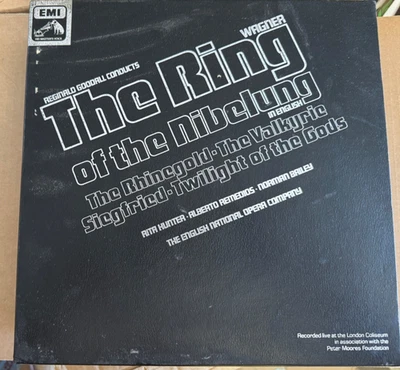 Wagner The Ring (in English) Reginald Goodall ENO 20 LPs 4 Box set in slip-case - Image 1 of 4