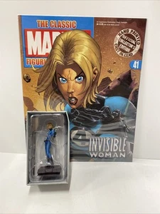 COLECCIÓN DE ESTATUILLAS MARVEL CLÁSICAS EAGLEMOSS - NÚMERO 41 MUJER INVISIBLE - NUEVAS - Imagen 1 de 14