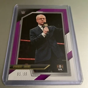 2022 Panini WWE NXT 2.0 JOHNNY SAINT Card #99! PURPLE SP -- #'d 85/99! (F1) - Picture 1 of 2