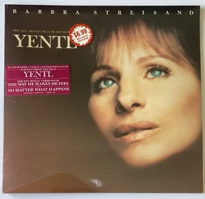 YENTL~Barbra Streisand/Michel Legrand *SEALED* Orig 1983 Soundtrack HYPE LP NEW - Imagen 1 de 12