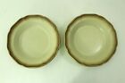2 Mikasa E8000 Whole Wheat  8.5" Bowls Soup Or Cereal   Excellent Cond