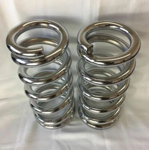 Lowrider Hydraulics 2-Ton coil springs, full stack, chrome, flexible ride, neat - Picture 1 of 8