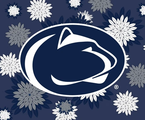 PENN STATE 5" X 6" FLORAL MAGNET-PENN STATE NITTANY LION CAR MAGNET-NEW FOR 2016 Cover