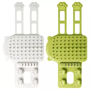 Cat Corner Groomer Face Scratcher Wall Corner Massage Comb Brush Grooming Tool - Picture 1 of 14