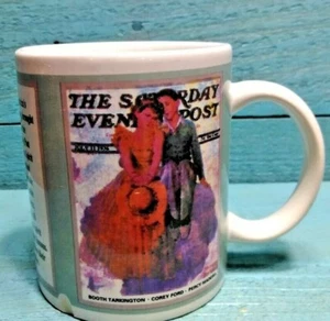 THE SATURDAY EVENING POST COFFEE MUG C HANDLE 9 OUNCES FREE SHIPPING! - Picture 1 of 6
