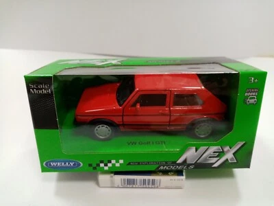 VW GOLF GTI MODELLINO SCALA 1:32 WELLY - Immagine 1 di 4