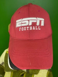 Sombrero/gorra de fútbol americano rojo elástico pequeño/mediano - Imagen 1 de 7