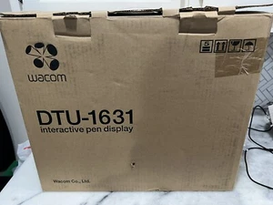Wacom DTU-1631A/G 15.6" 1366x768 DVI Interactive Graphics Tablet with stylus - Picture 1 of 18