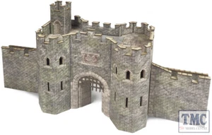 PO291 Metcalfe OO/HO Gauge Castle Gatehouse Card Kit - Picture 1 of 1