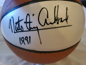 Nate Tiny Archibald Signed Autographed NBA I/O BALL Hall Of Fame. Spalding.PSA - Picture 1 of 8