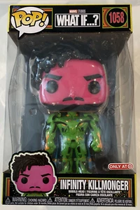Funko POP! Jumbo What If? Killmonger Blacklight (exclusivo objetivo) Marvel - Imagen 1 de 16
