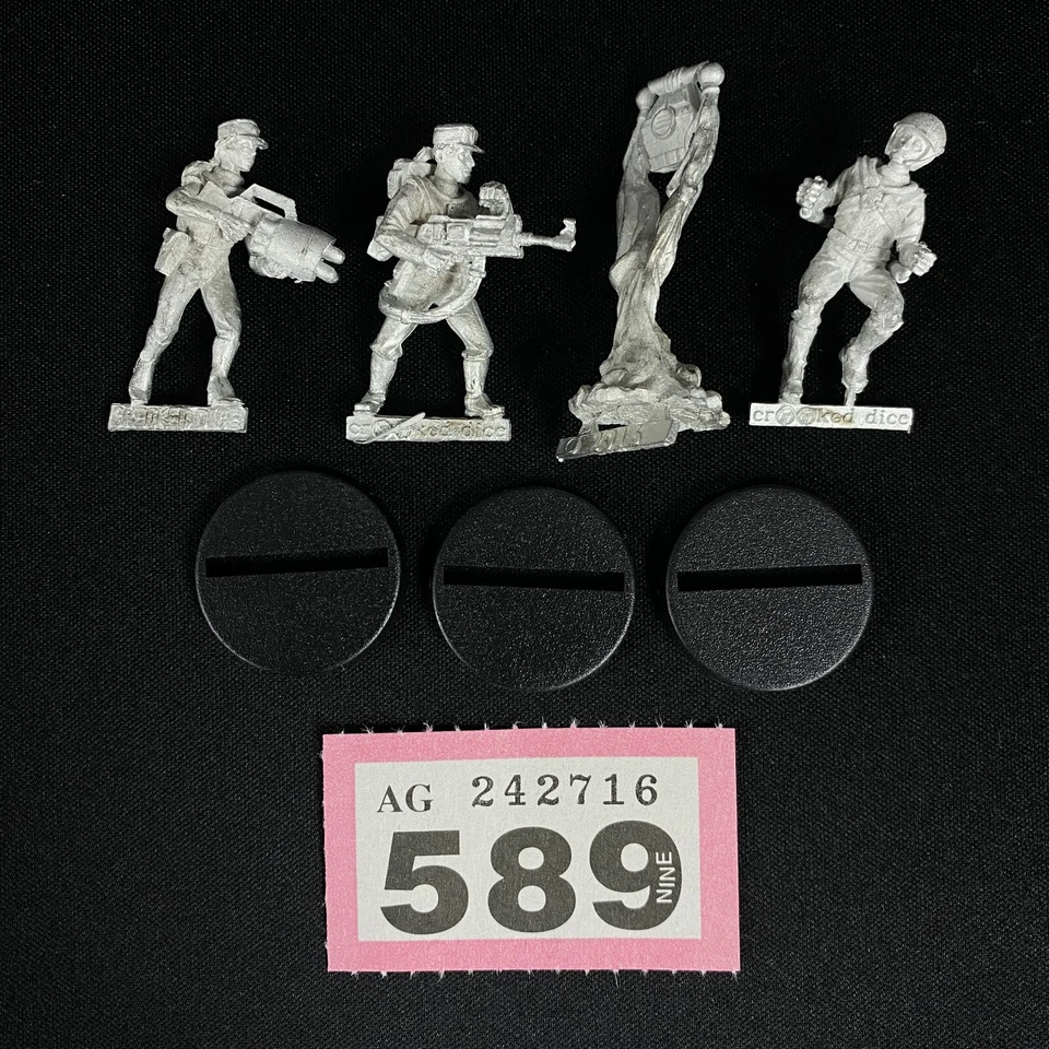 Dados Torcidos TLS Especialistas Wargaming Juego De Rol Miniaturas De Metal Pulp - Imagen 1 de 1
