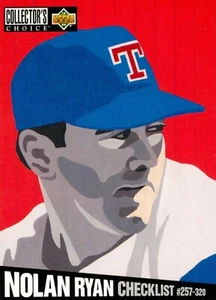 1994 Texas Rangers Baseball Collectors Choice Card - Nolan Ryan - Bild 1 von 3