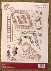 Nelke Basteln Frech aber Mäuse Stempelset 2 - Bild 1 von 3