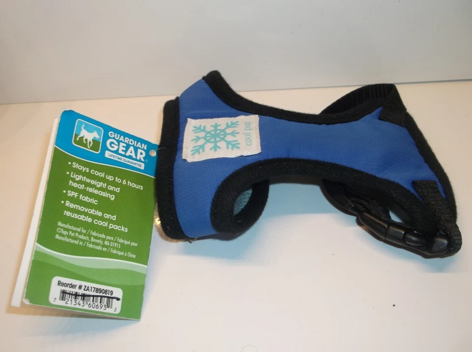 721343606932 Arnés Guardian Gear Cool Pup XS Azul Foto 1 de 1